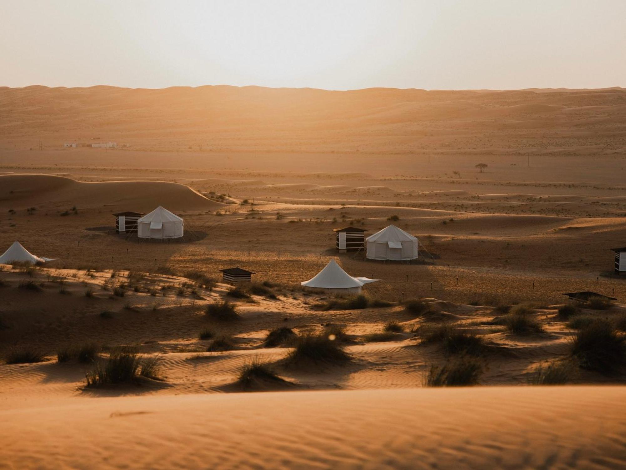 Desert Waves Camp Badīyah Eksteriør billede